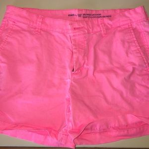 Pink kaki shorts